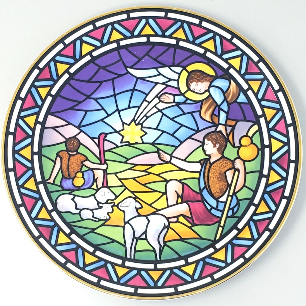 Vitrais De Portugal Vintage Collector's Plate
